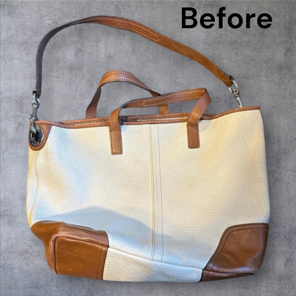 COACH 2014 Hadley Leather Medium Pebbled Leather Shoulder Bag - Picture 10 of 11